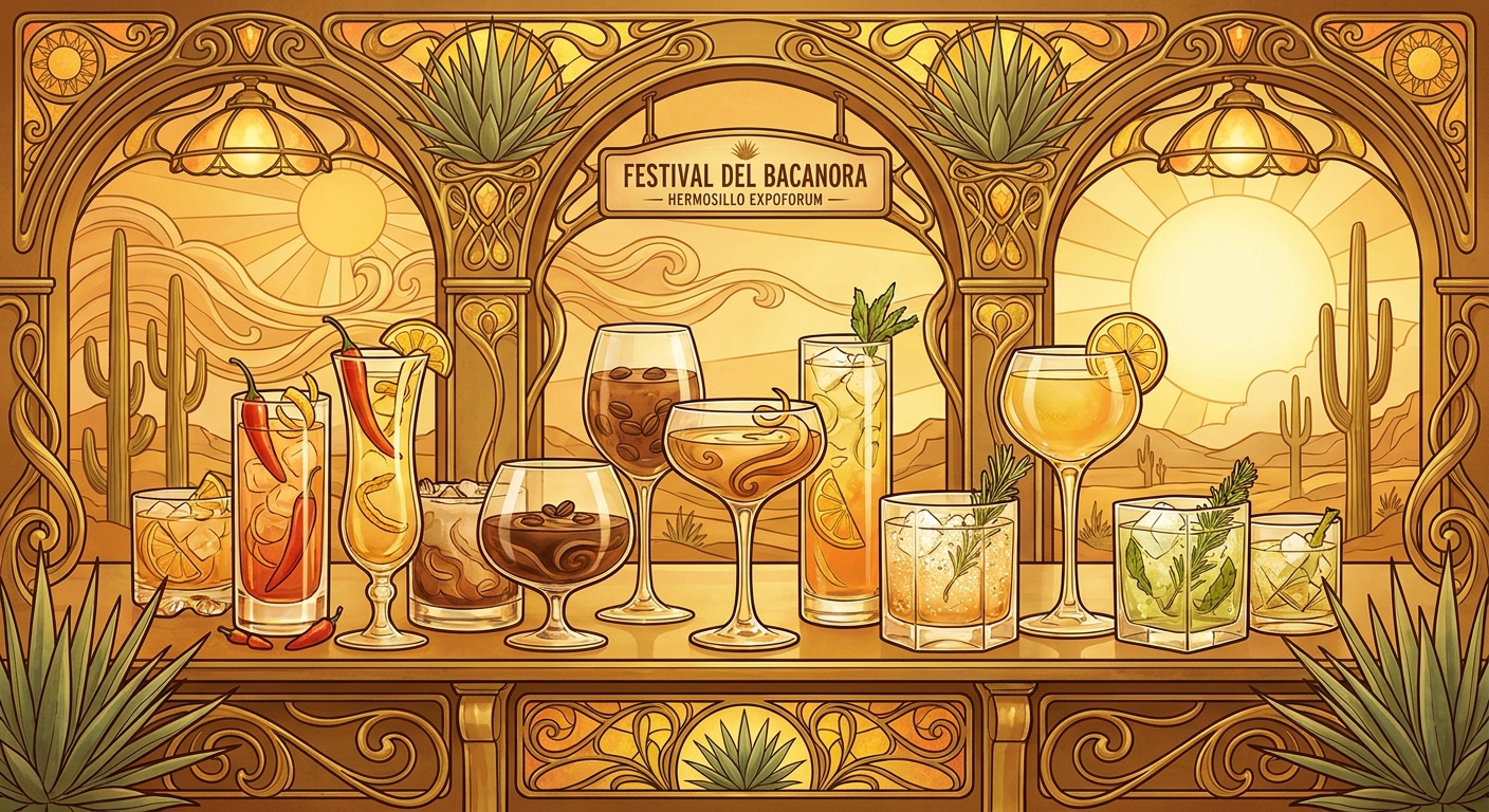Festival del Bacanora en Hermosillo busca récord de cócteles y modernizar la bebida de Sonora