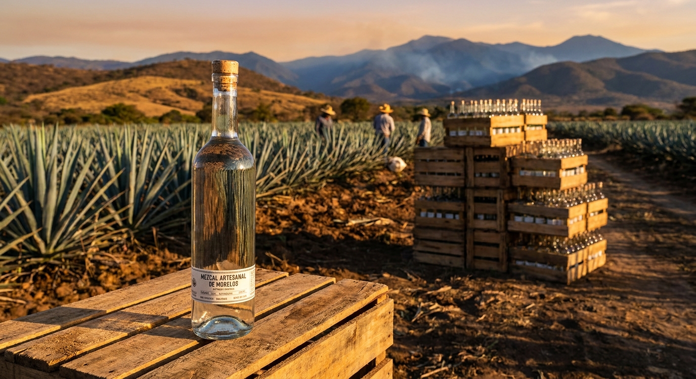 Éxito Morelense en Exportación de Mezcal a EE.UU.