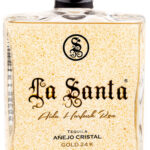 La Santa Aida Harfush Ron La Santa Tequila Añejo Cristal - Gold 24k
