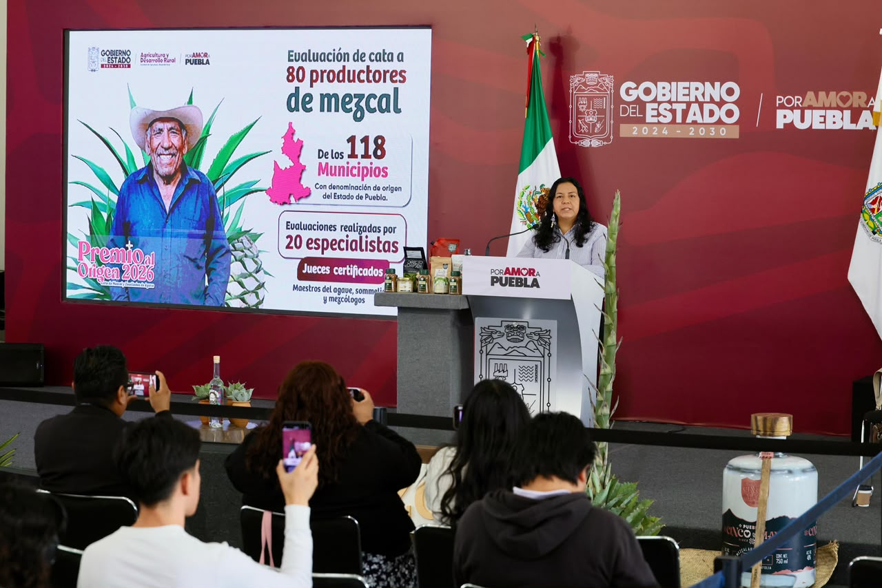 Premio al Origen 2026: convocatoria para mezcal y destilados de agave en Puebla